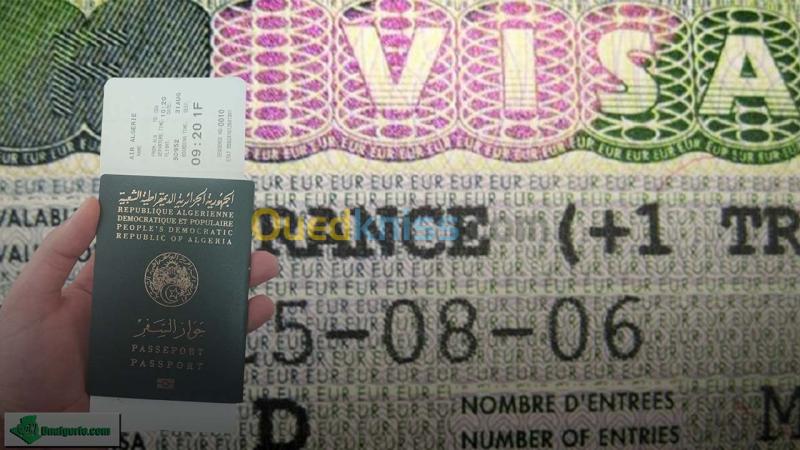  Traitement de dossier de visa FRANCE VFS + Frais BDL 
