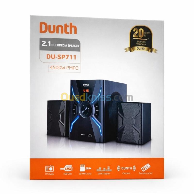 Haut parleur DUNTH 4500W PMPO DU-SP711