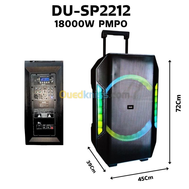 Haut parleur 18000W DUNTH DU-SP2212 3