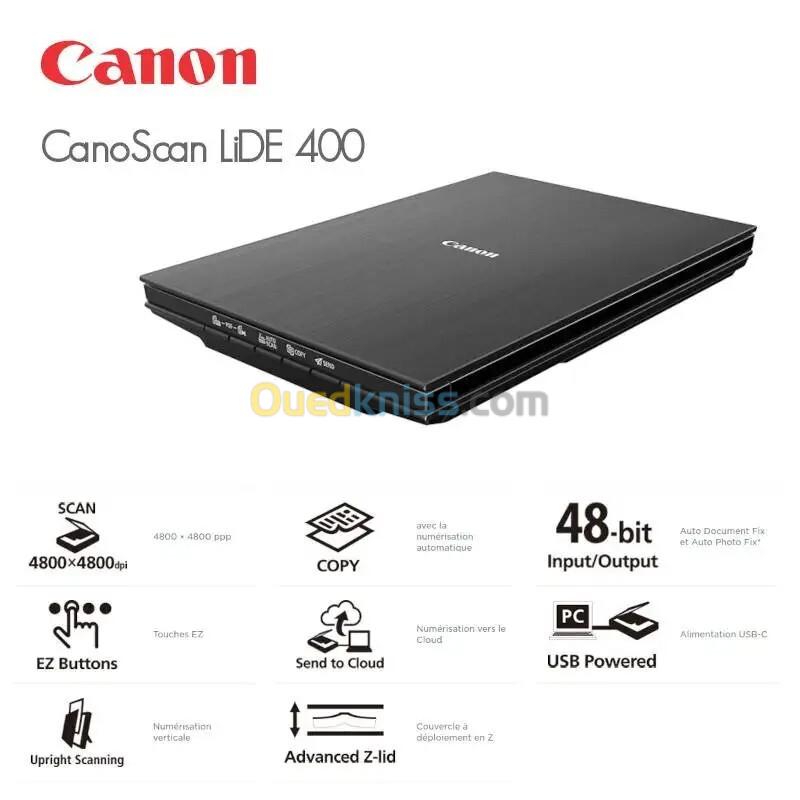 SCANNER CANON CANOSCAN LIDE 400 NEUF SOUS EMBALLAGE 6