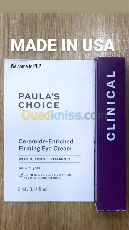  Paula's choice soin contour des yeux au Retinol et à la vitamine C. Made in USA