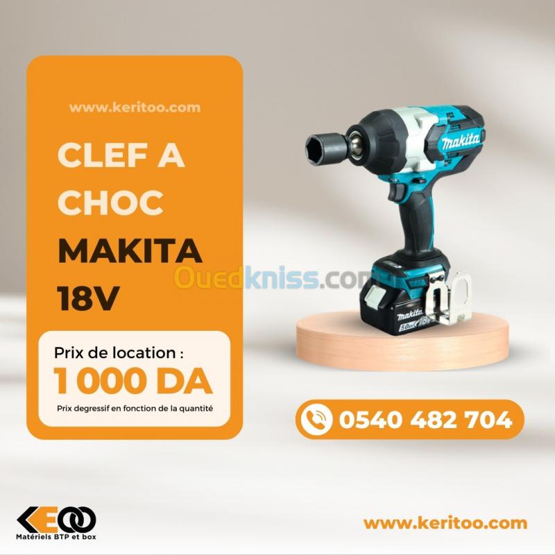  CLEF A CHOC MAKITA 18V - LOCATION