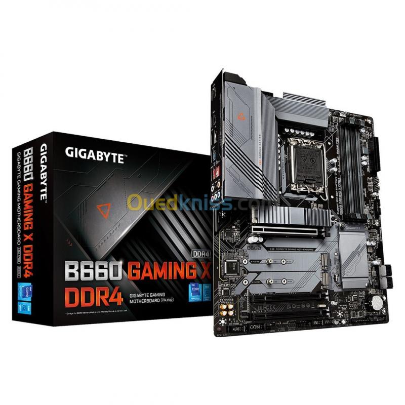  Carte mére Gigabyte B660 GAMING X DDR4 LGA 1700 - Intel 12