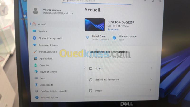 Dell Pro 5 14 "AMD Ryzen AI 32GB 512MB 3