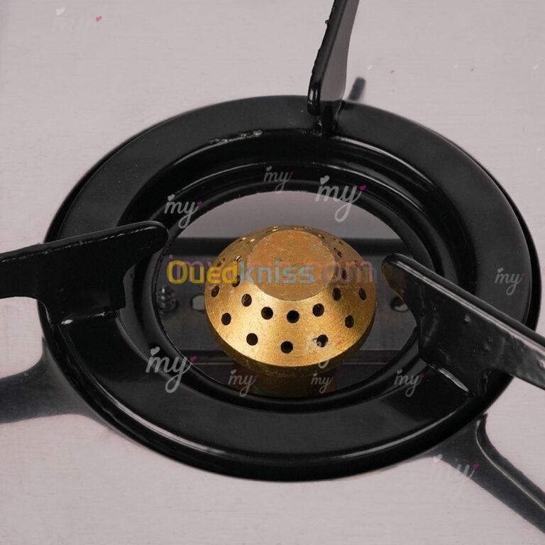 Réchaud A Gaz En Inox Inoxydable 03 Feux Kitchef 3