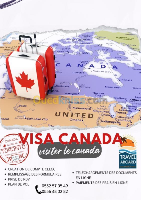  TRAITEMENT DE DOSSIER DE VISA CANADA 