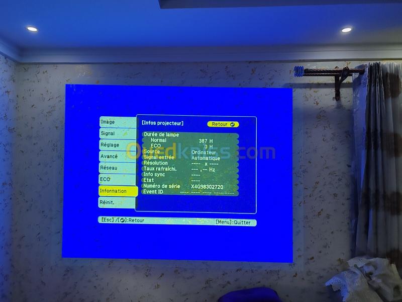 Datashow epson data show model eb s05 5