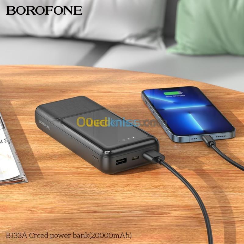  Power Bank Borofone BJ33A 20000mAh 2USB+1Type-C Fast charger