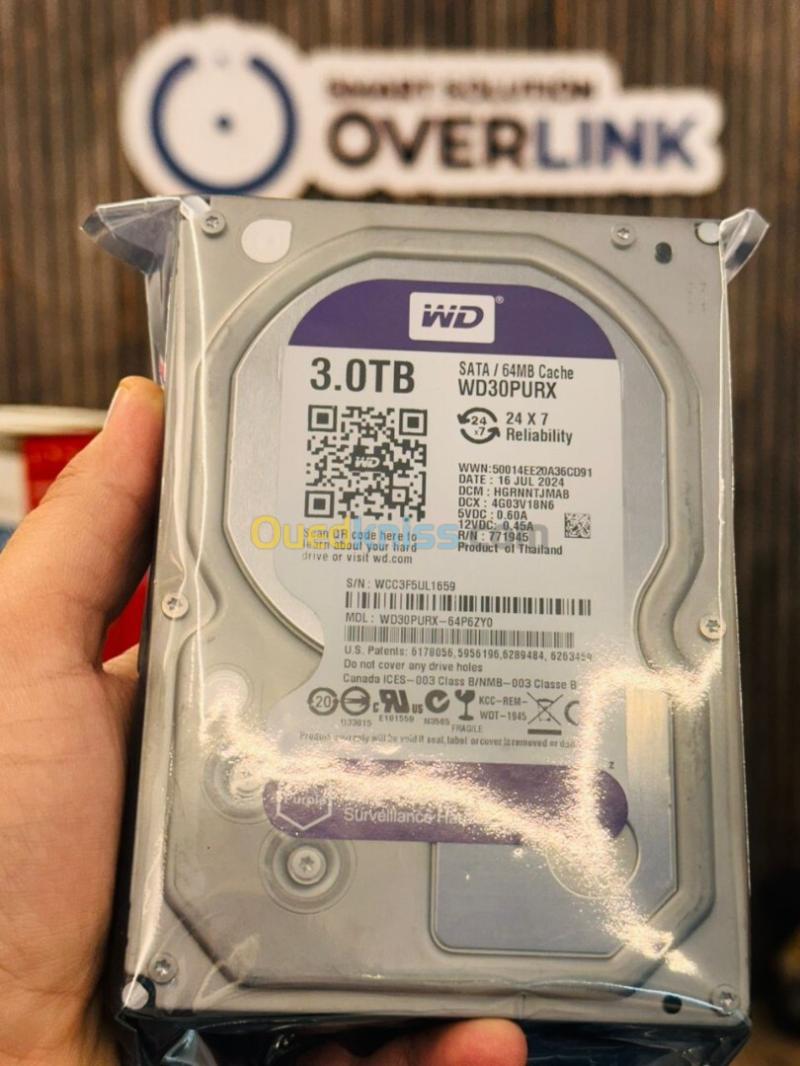 Disque Dur WD - HIKVISION - SEAGATE 3
