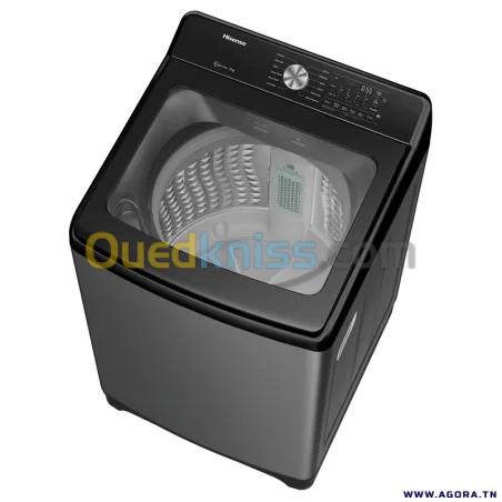 MACHINE À LAVER TOP HISENSE WT3T1723UT  17KG  SILVER 2