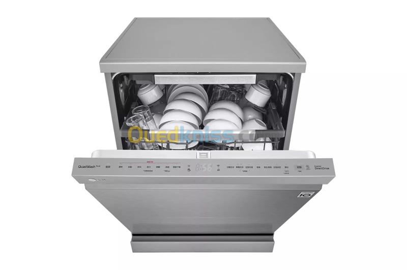 LAVE-VAISSELLE LG QUADWASH 14C  INOX AOD SMART WIFI 2025 DFC335HS