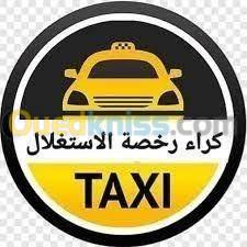  Licence location de taxi 