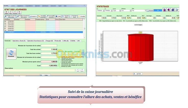 Logiciel de gestion commercial SAFE POS 16