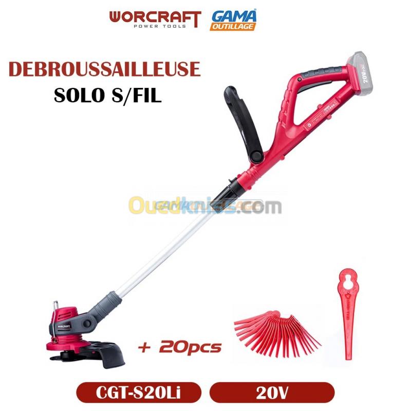  Debroussailleuse Coupe herbe S/FIL 20V WORCRAFT