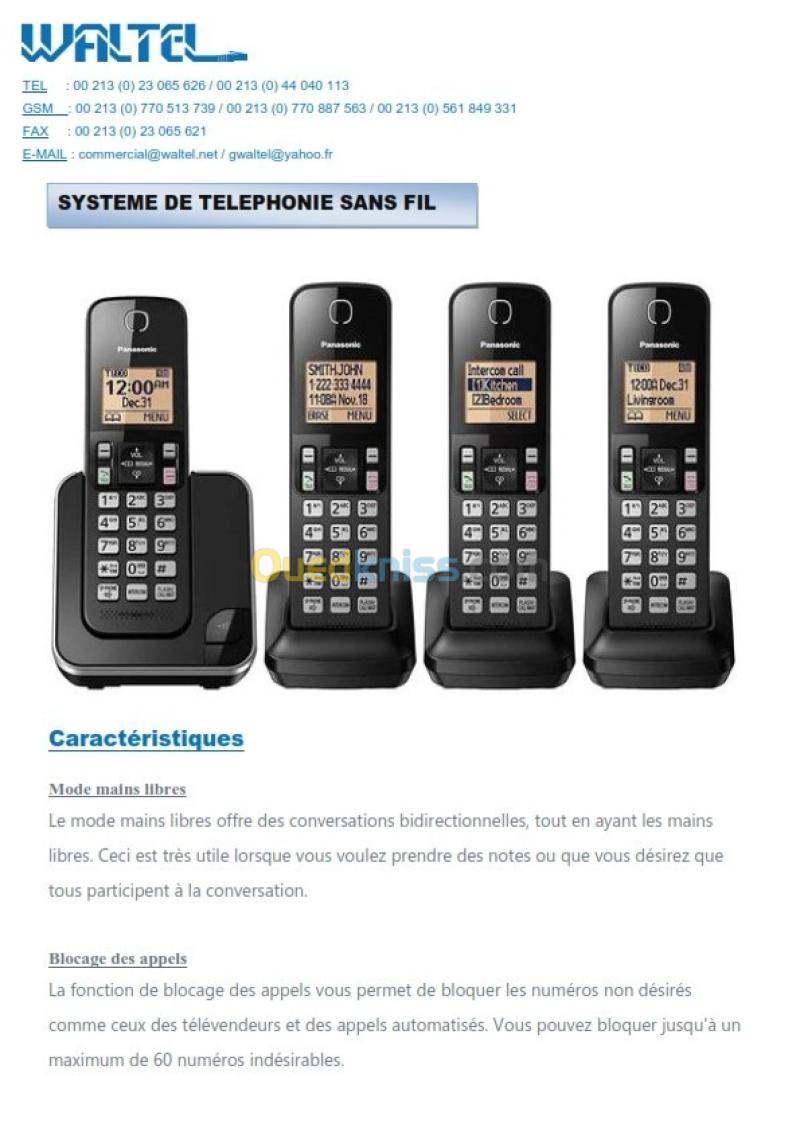 vente , installation et configuration des systèmes à courant faible 7