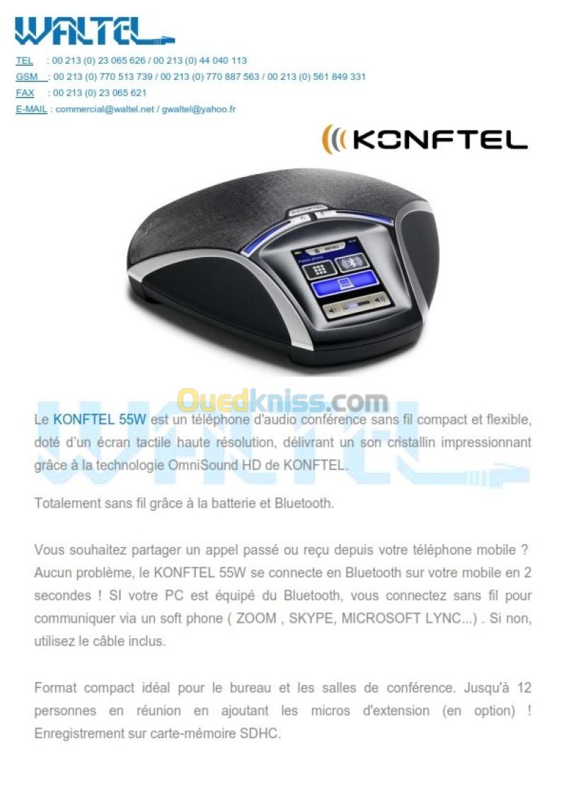 SYSTEME D'AUDIOCONFERENCE 3