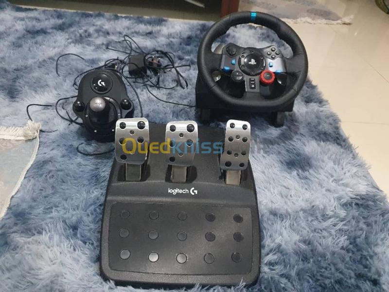Volant Logitech G29+pédales+levier de vitesse Algérie
