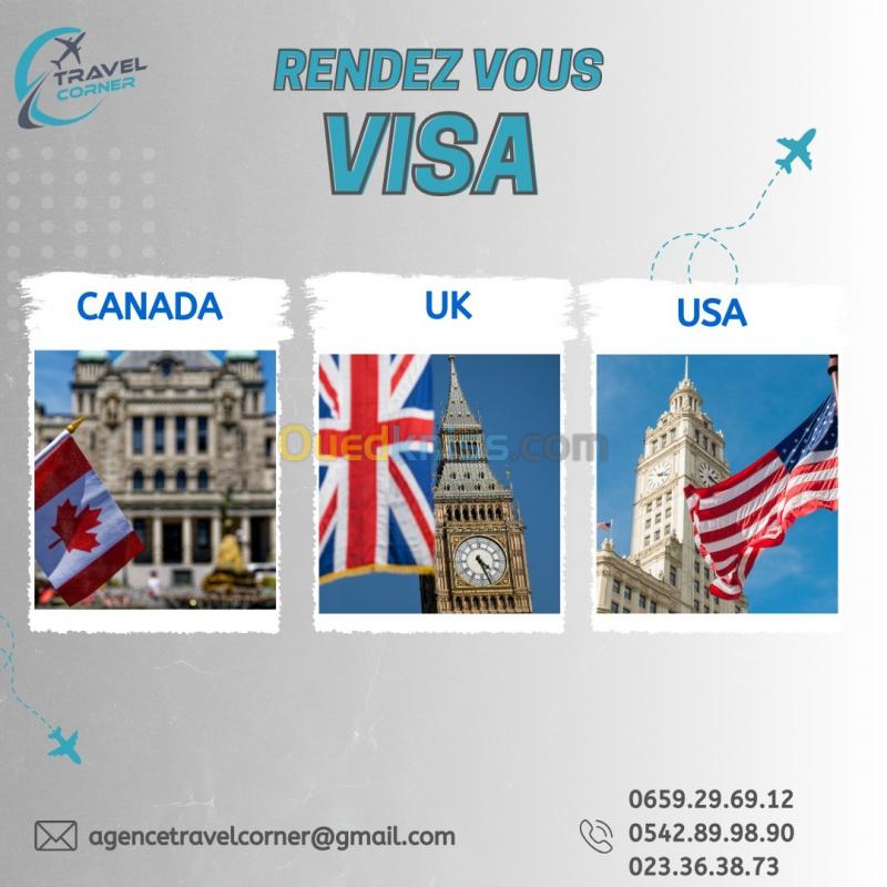  visa CANADA UK USA 