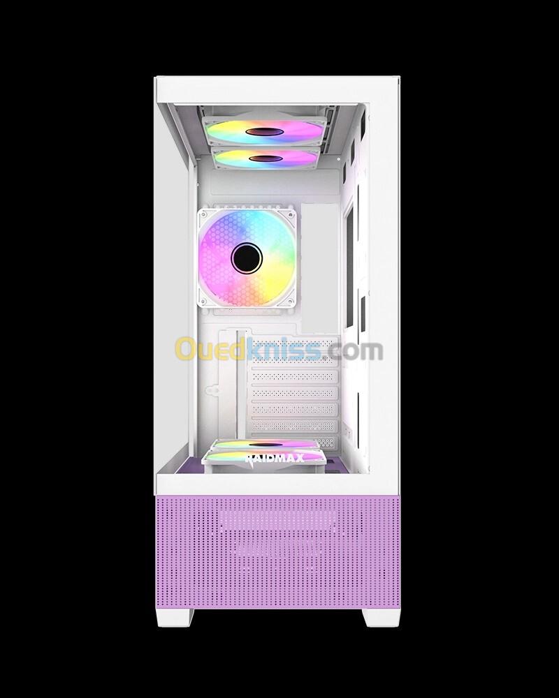 BOITIER PC RAIDMAX INFINITA I802 AIR VIBE PURPLE 3