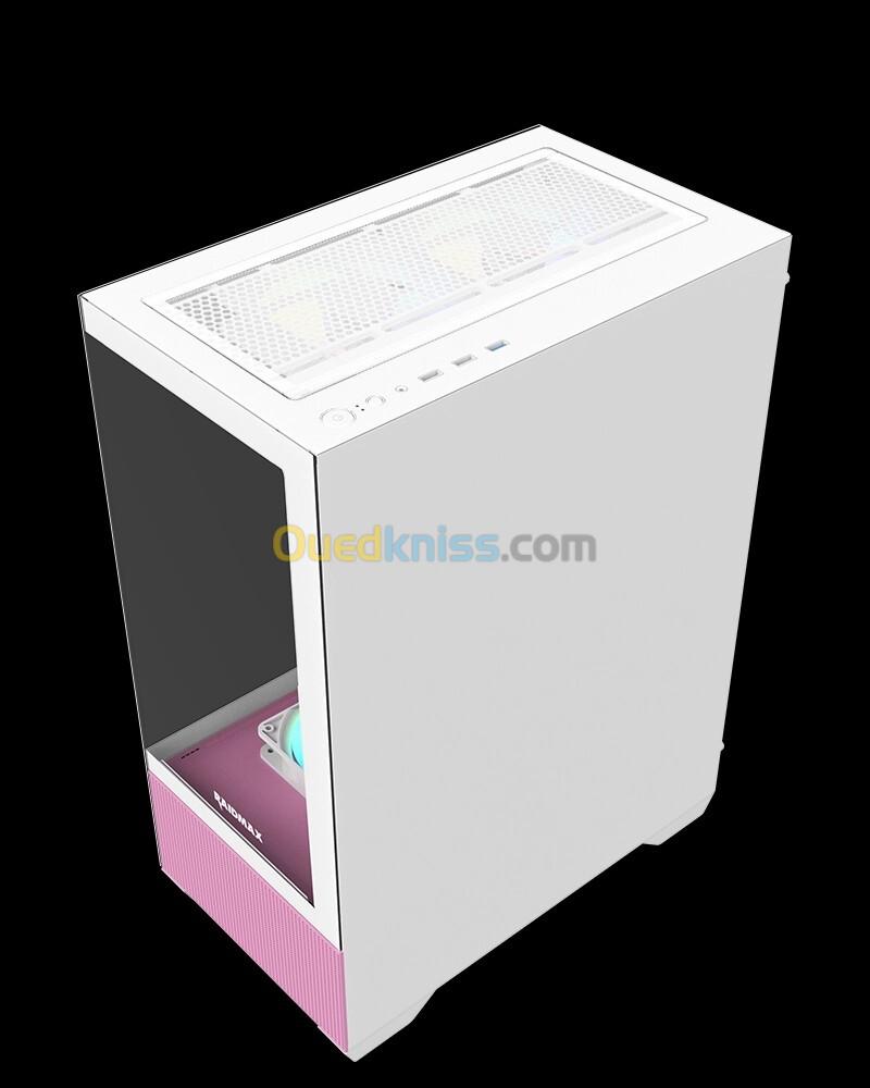 BOITIER PC RAIDMAX INFINITA I802 AIR PINK 4