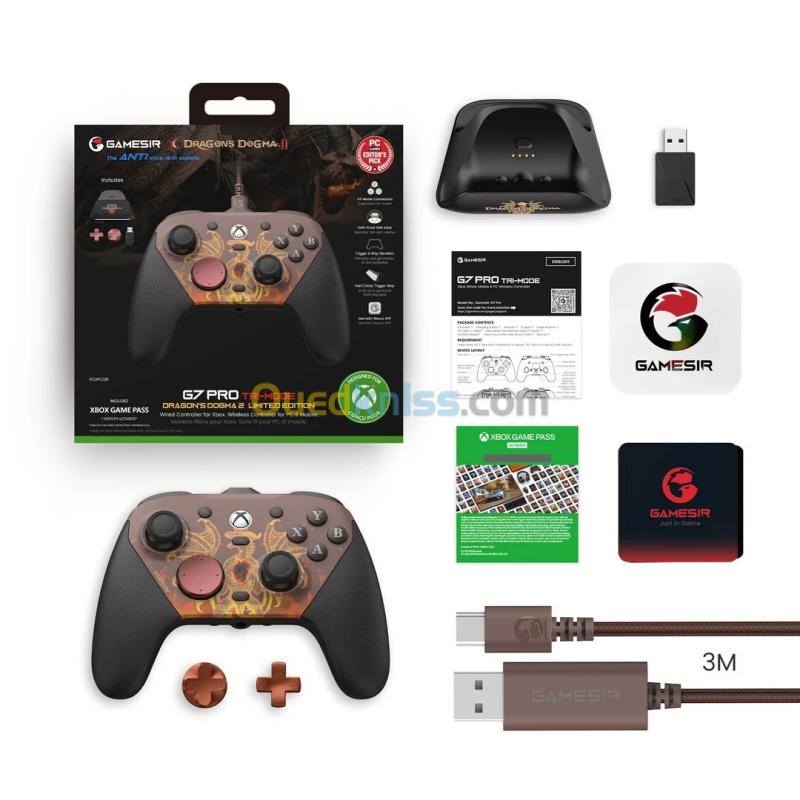 MANETTE GAMING SANS FIL GAMESIR G7 PRO DRAGON'S DOGMA EDITION 8