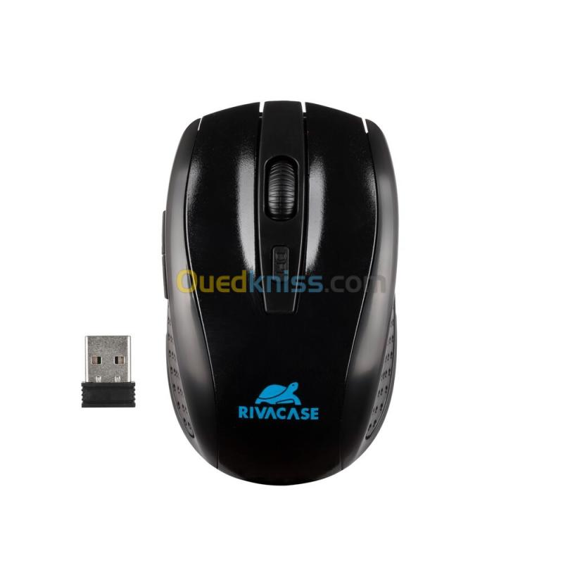 PROMO CARTABLE RIVACASE 8038 BLACK + SOURIS SANS FIL 4