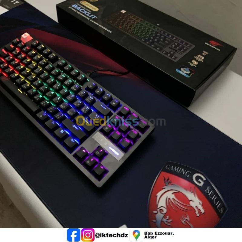 Clavier mécanique Gamer Blue Switch Havit KB892L 3