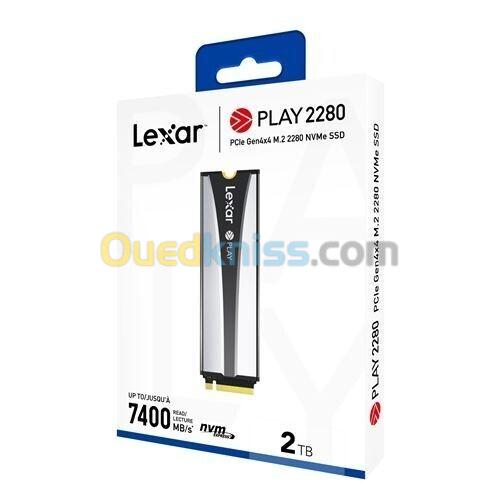 Lexar Play 2280 2to SSD NVME GEN4 7400 mo/s