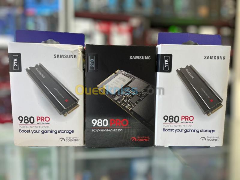 SSD M.2 SAMSUNG 980 PRO 2TO NVME PS5 7000MB/s - Alger Algérie