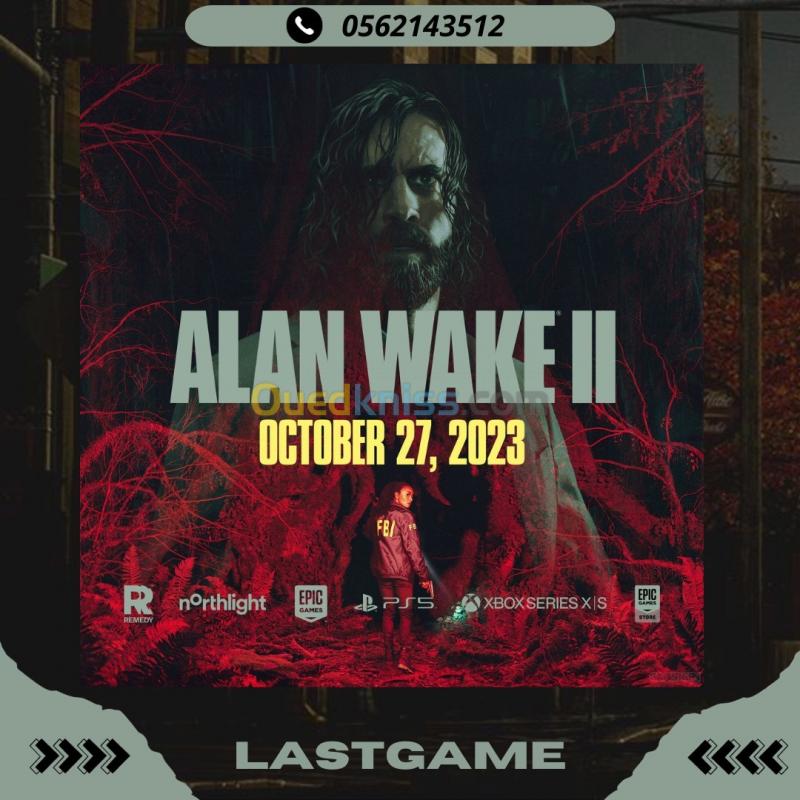  ALAN WAKE 2 PS5 > XBOX SERIES S/X > EPIC GAMES STORE