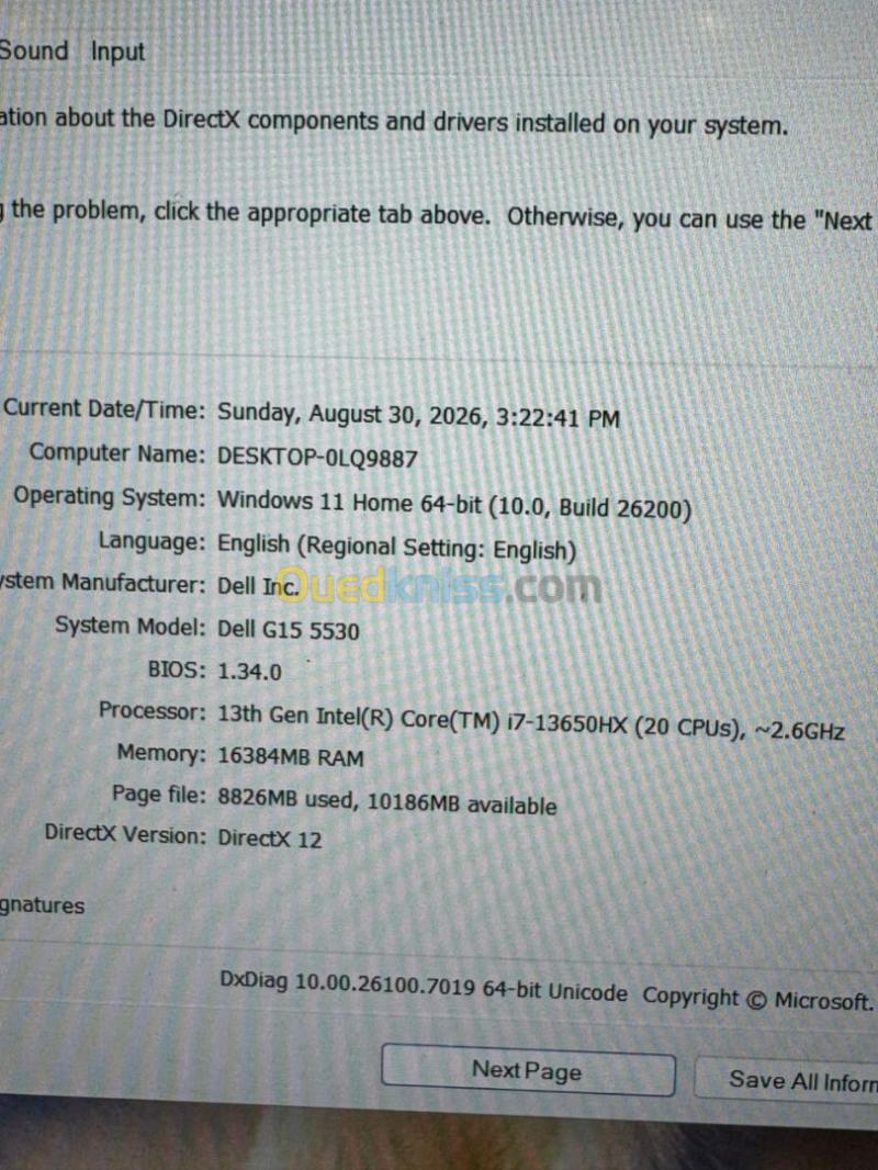 Dell G15 5530 6