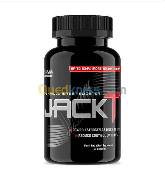  Ultimate Nutrition Jackt Testosterone Booster 60 caps معزز التستوستيرون