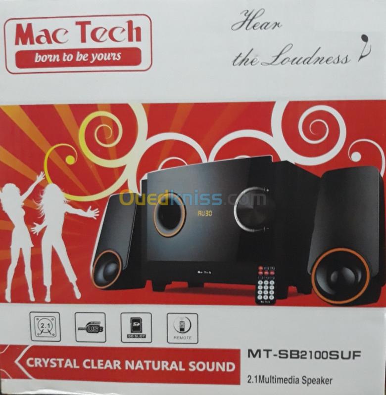  Haut-parleur Mac Tech MT-SB2100SUF