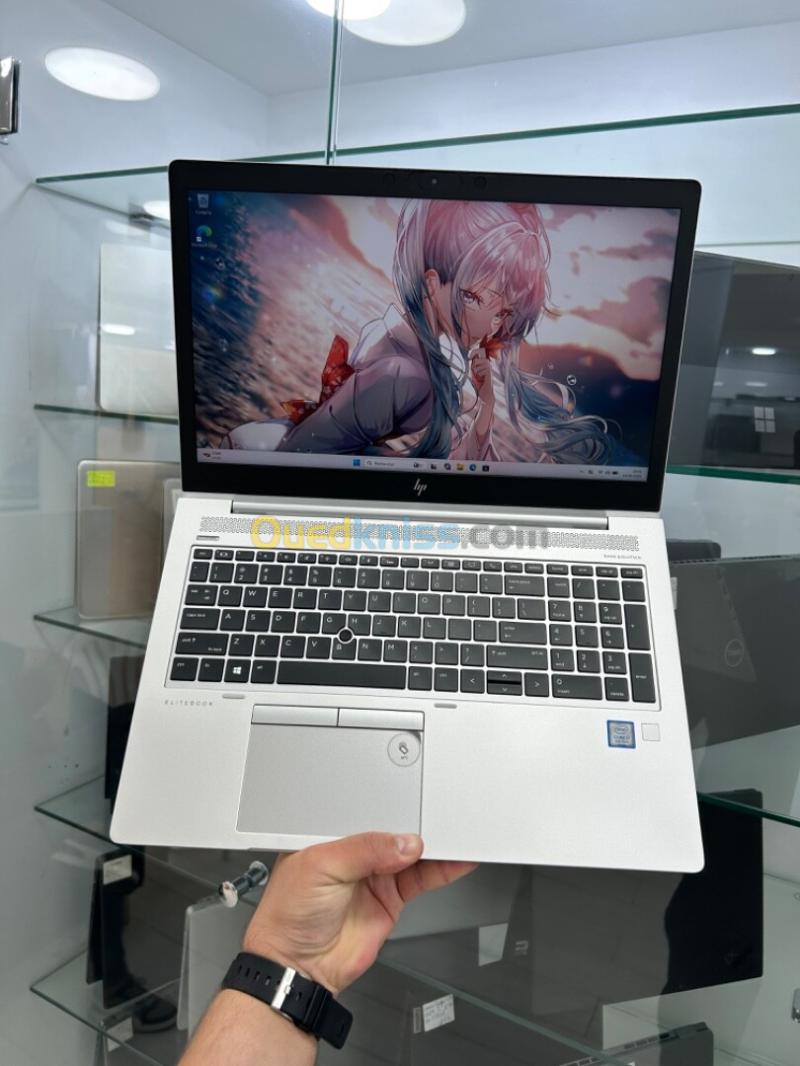 HP ELITEBOOK 850 G6 I7-08TH  15.6'' FHD 08RAM 256 SSD INTEL UHD 620  GRAPHICS BATTERIE +3 HEURES TRES BON ETAT GARANTIE 06 MOIS