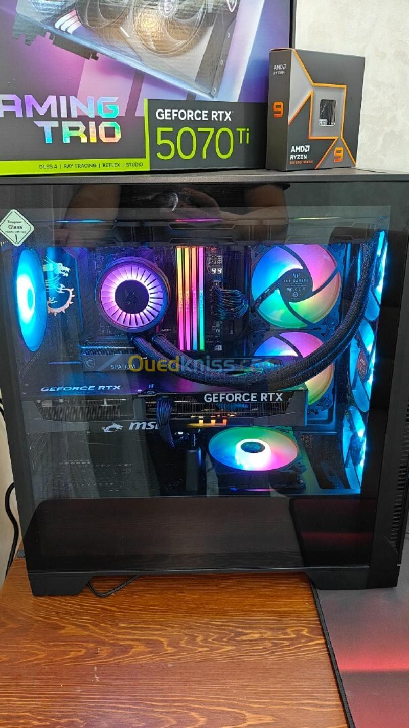 Configuration Gamer / Workstation Ultra Haut de Gamme  Ryzen 9 9950x+ RTX 5070 Ti 2