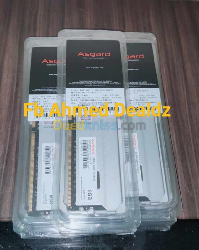  RAM DDR 4 3600 mHz 8G Asgard