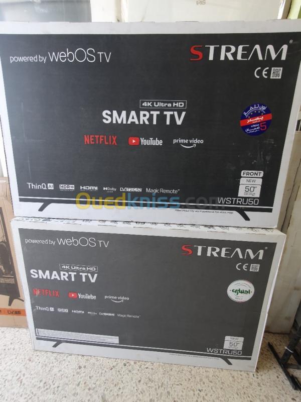  Led stream 50 4K smart web-os prix imbattable 