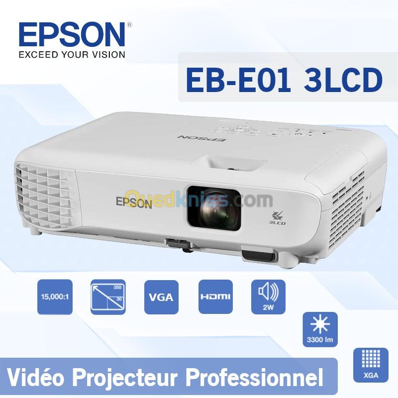  Vidéo Projecteur Professionnel 3LCD Epson EB-E01