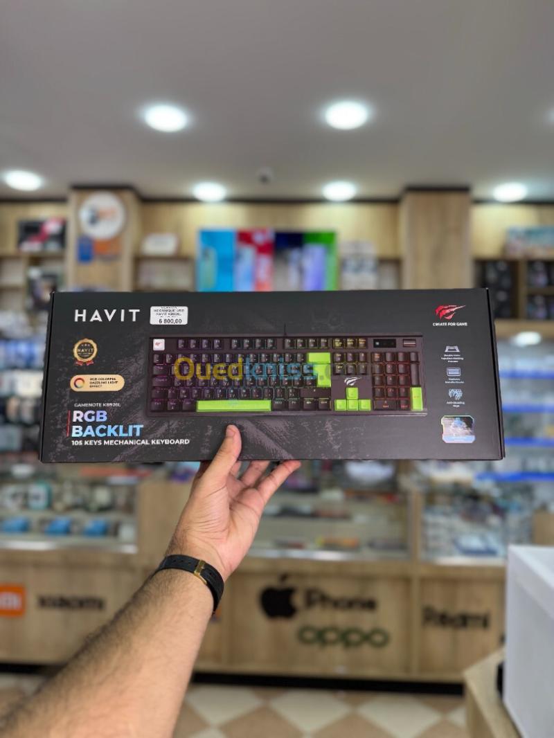 Havit Gamenote KB926L  Le clavier mécanique complet