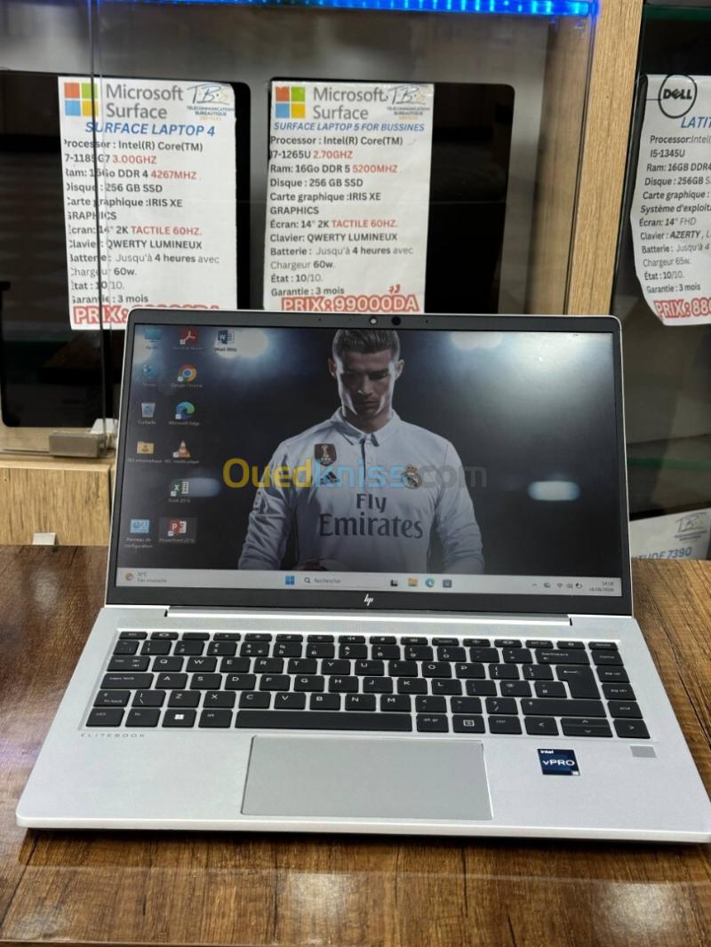 HP EliteBook 640 G10  i5-1345U  16 Go DDR4  256 Go SSD