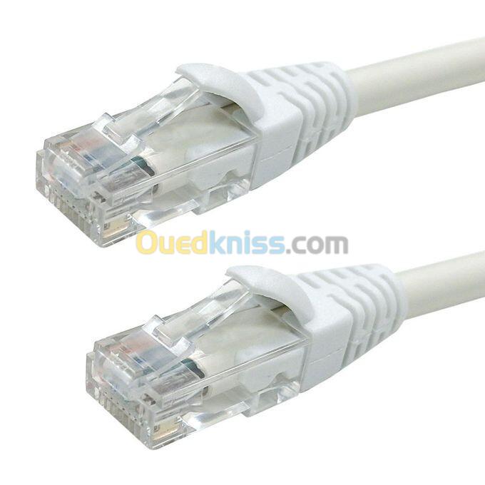 CABLE RESEAU CAT6 2M/ 3M/ 5M/ 25M 3