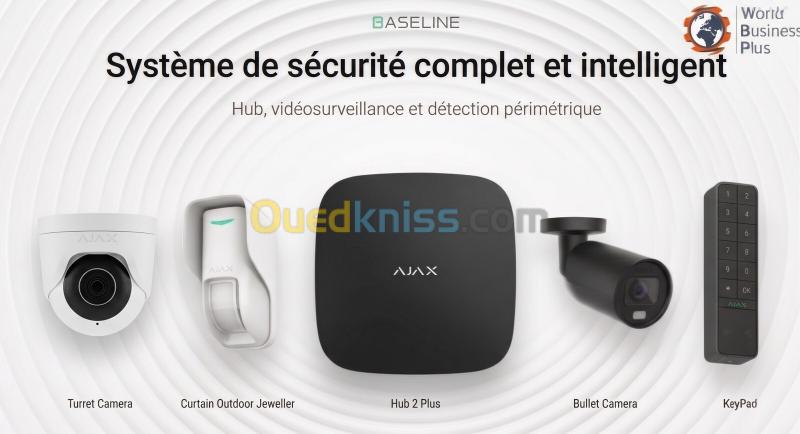 Pack Sécurité & Vidéosurveillance AJAX - 100% Intelligent