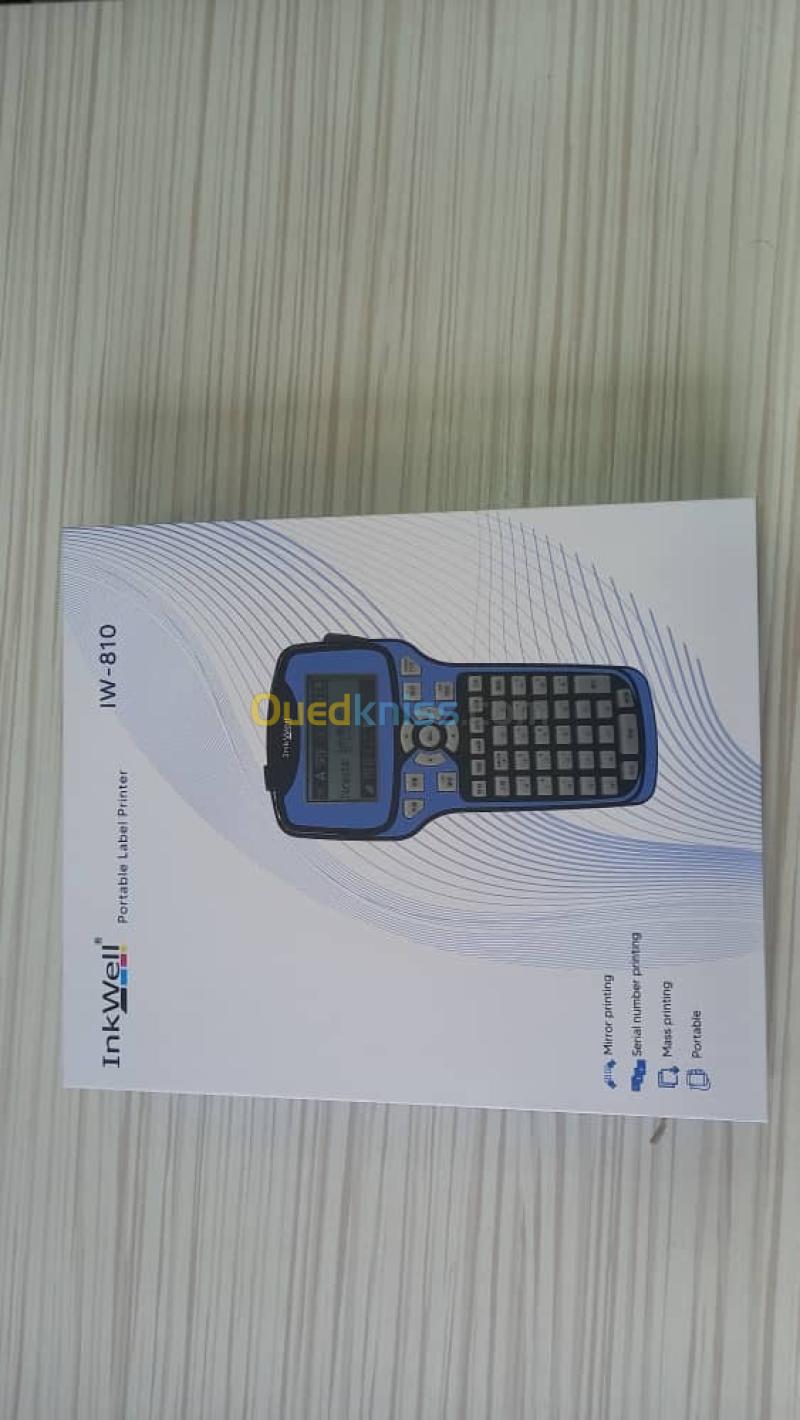 IMPRIMANTE ETIQUETTE AH-810 A TRNSFERT THERMIQUE LARGEUR CONSO 6/9/12MM
