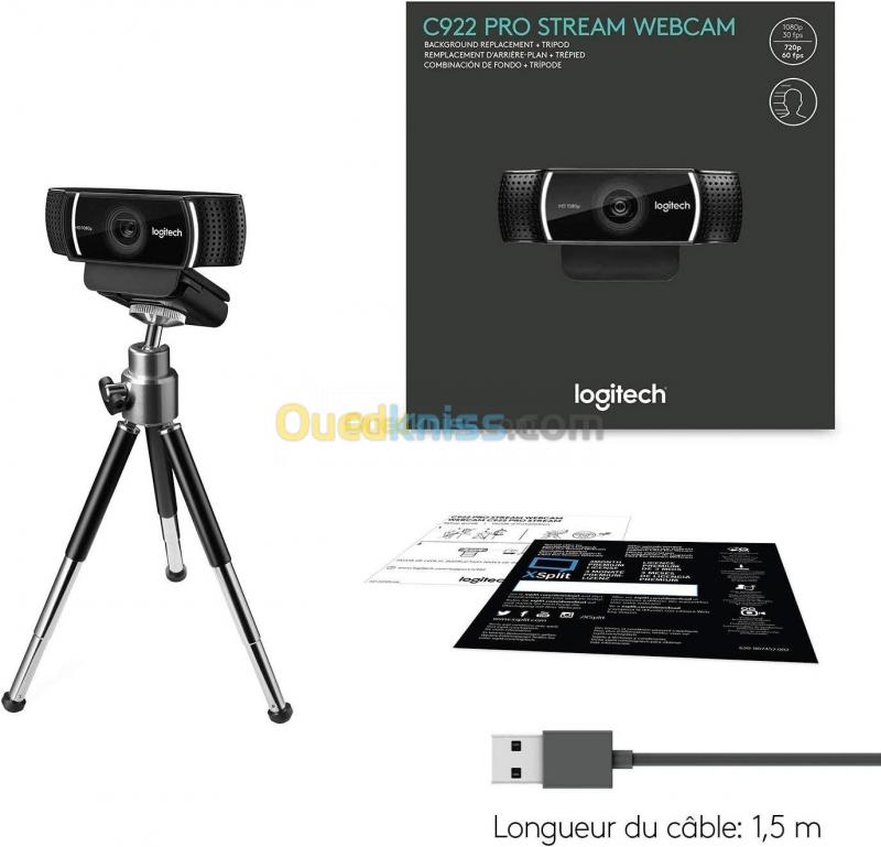  WEBCAM Logitech C922 Pro Stream
