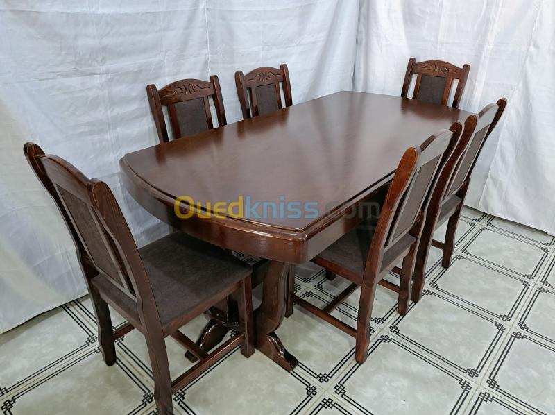 Table de salle à manger avec 6 chaises - Alger Algérie