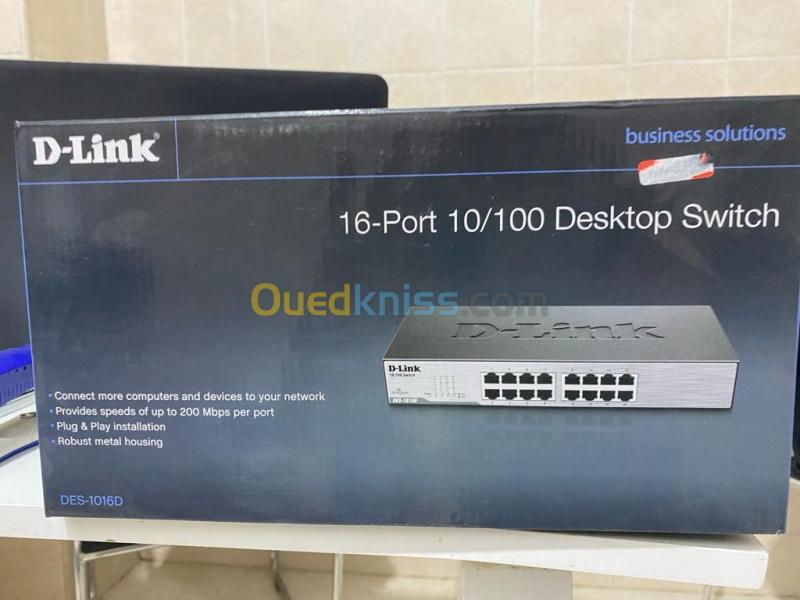  D-link switch 16-Ports 10/100