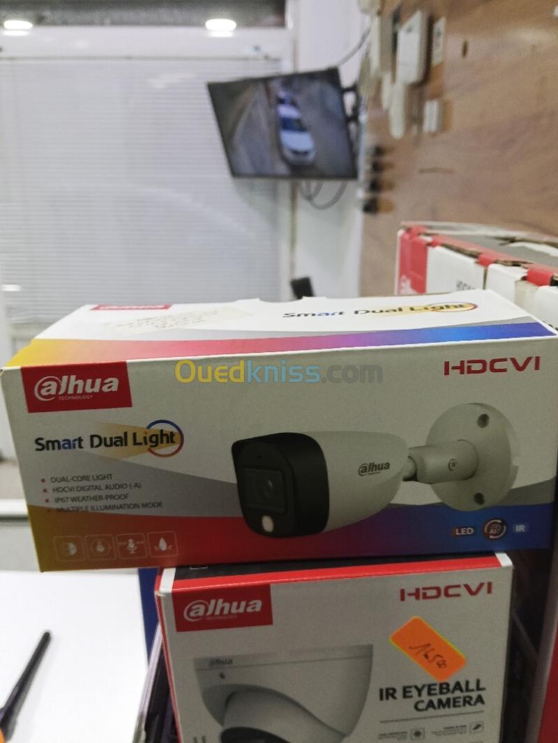 kit camera de surveillance #dahua #4k #8mp #fullcolor #audio 3