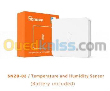  Capteur de température et d'humidité ZigBee SNZB-02 SONOFF 