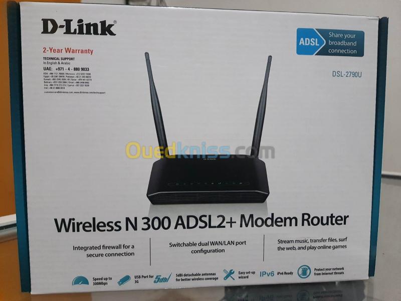  D-Link Wireless ADSL Modem Routeur DSL-2790U