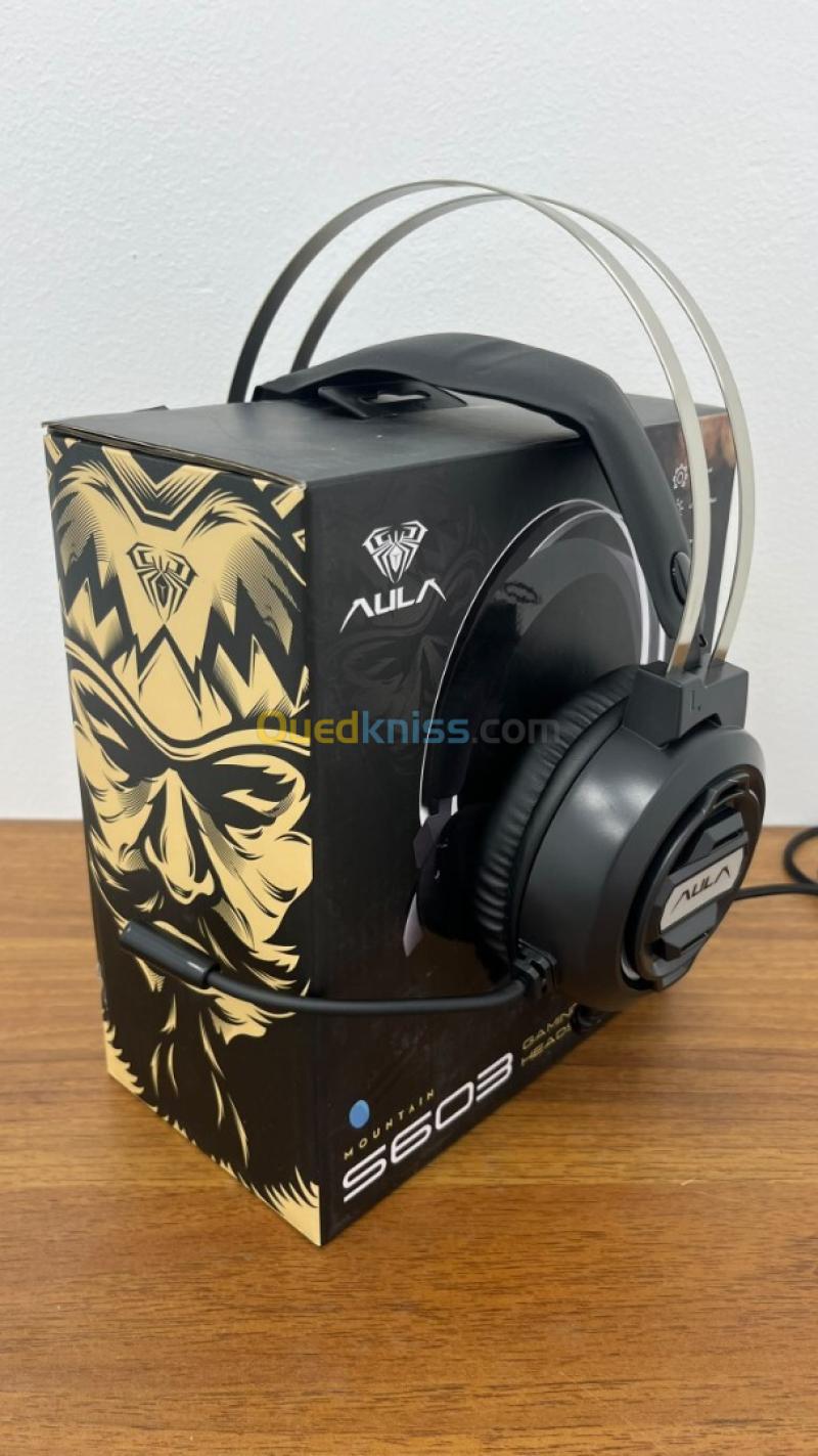 CASQUE AULA S603 Gaming Headset 50mm RGB 6